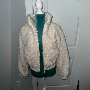 Teddy Sherpa Bomber Jacket 🧥✨